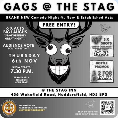 comedy night at the stag